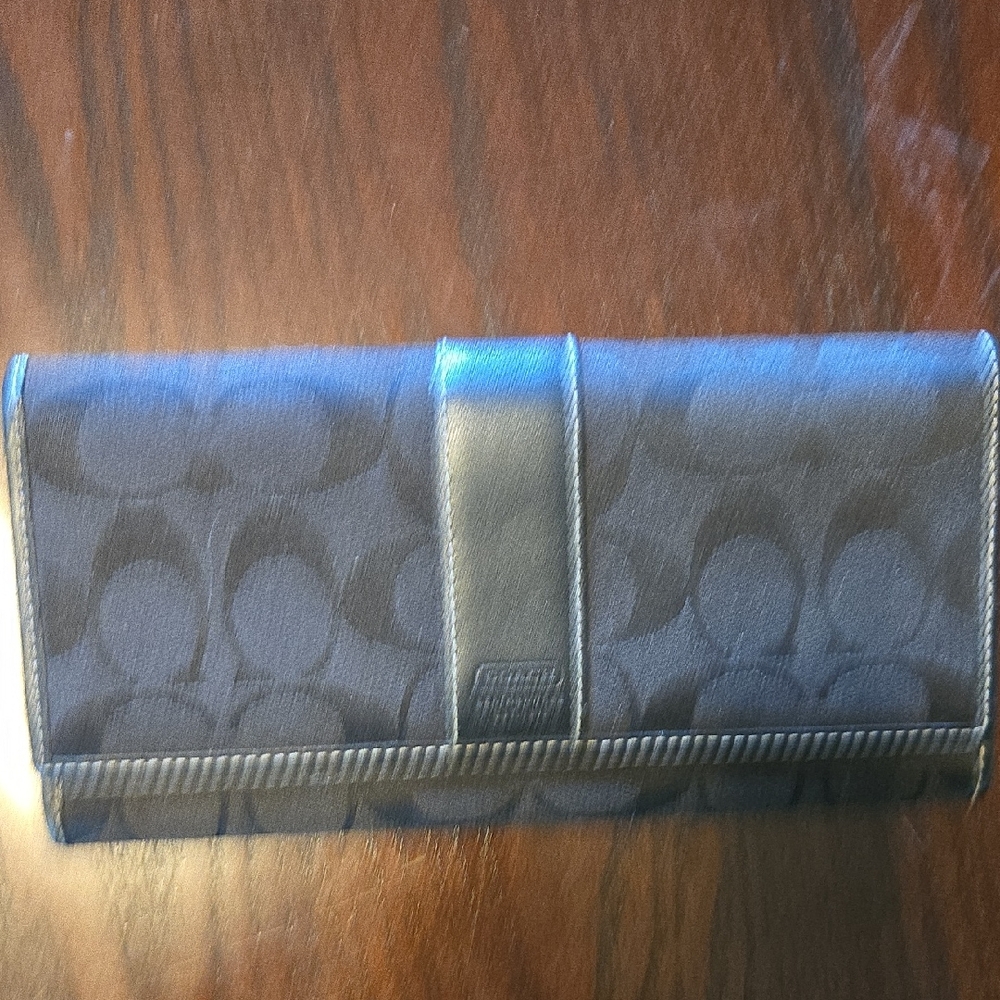 Black Coach Wallet